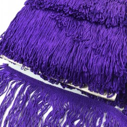 Mor Saçak Püskül En 20 Cm 1 Metre-SP-1336