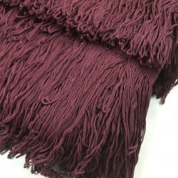Bordo Saçak Püskül En 20 Cm 1 Metre-SP-1344 Bordo Saçak Püskül En 20 Cm 1 Metre-SP-1344