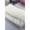 Açık Krem Kalın İp Saçak Püskül En 20 Cm 1 Metre-SP-1346