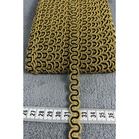 Bella Dekoratif Şerit &ndash; El İşi, Organizasyon ve S&uuml;sleme İ&ccedil;in 1,5 cm En 1 Metre-SRT-01-101