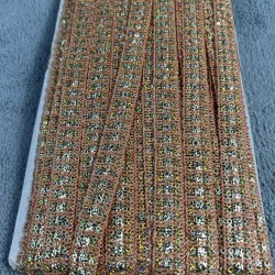 Luna Dekoratif Şerit &ndash; El İşi, Organizasyon ve S&uuml;sleme İ&ccedil;in 1,5 cm En 1 Metre-SRT-01-103