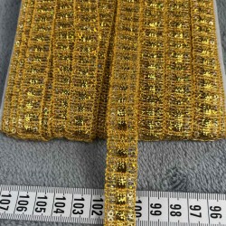 Lucy Dekoratif Şerit &ndash; El İşi, Organizasyon ve S&uuml;sleme İ&ccedil;in 1,5 cm En 1 Metre-SRT-01-104