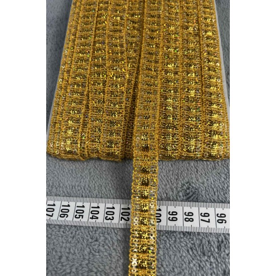 Lucy Dekoratif Şerit &ndash; El İşi, Organizasyon ve S&uuml;sleme İ&ccedil;in 1,5 cm En 1 Metre-SRT-01-104