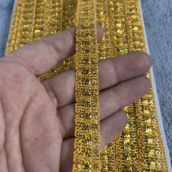 Lucy Dekoratif Şerit &ndash; El İşi, Organizasyon ve S&uuml;sleme İ&ccedil;in 1,5 cm En 1 Metre-SRT-01-104