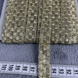 Milo Dekoratif Şerit &ndash; El İşi, Organizasyon ve S&uuml;sleme İ&ccedil;in 1,5 cm En 1 Metre-SRT-01-106