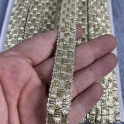 Milo Dekoratif Şerit &ndash; El İşi, Organizasyon ve S&uuml;sleme İ&ccedil;in 1,5 cm En 1 Metre-SRT-01-106