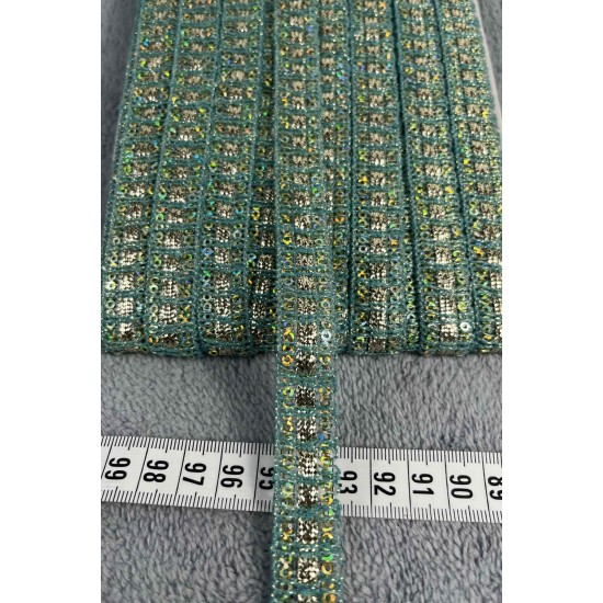 Bailey Dekoratif Şerit &ndash; El İşi, Organizasyon ve S&uuml;sleme İ&ccedil;in 1,5 cm En 1 Metre-SRT-01-107