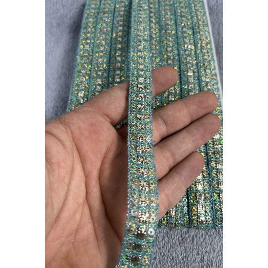 Bailey Dekoratif Şerit &ndash; El İşi, Organizasyon ve S&uuml;sleme İ&ccedil;in 1,5 cm En 1 Metre-SRT-01-107