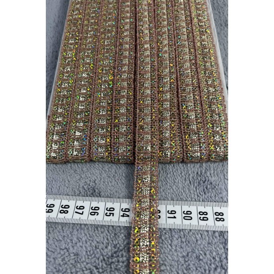 Daisy Dekoratif Şerit &ndash; El İşi, Organizasyon ve S&uuml;sleme İ&ccedil;in 1,5 cm En 1 Metre-SRT-01-108