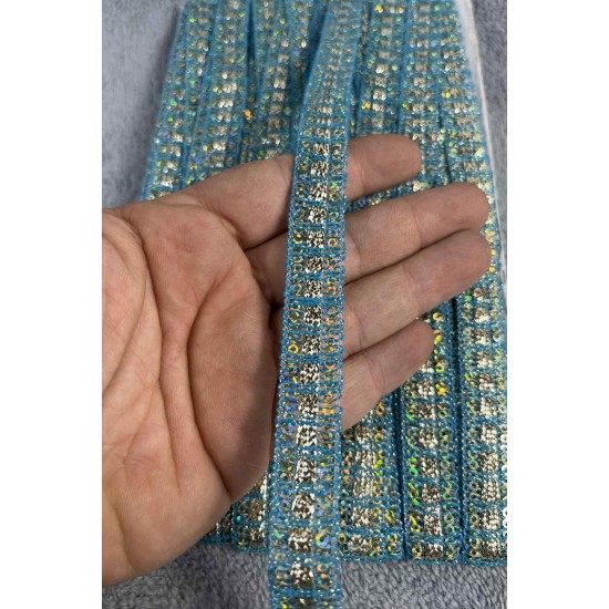 Buddy Dekoratif Şerit &ndash; El İşi, Organizasyon ve S&uuml;sleme İ&ccedil;in 1,5 cm En 1 Metre-SRT-01-110