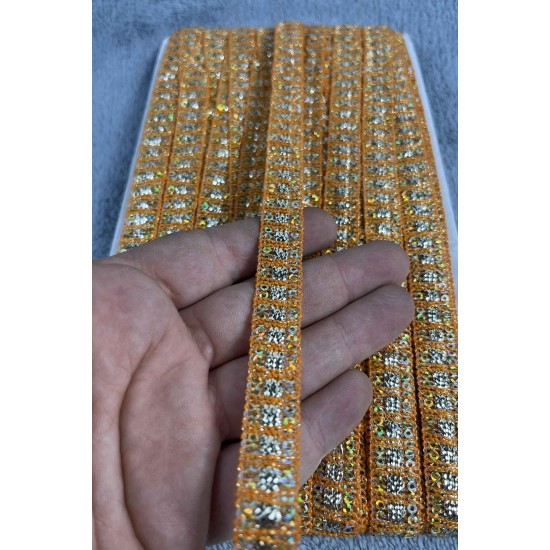 Lola Dekoratif Şerit &ndash; El İşi, Organizasyon ve S&uuml;sleme İ&ccedil;in 1,5 cm En 1 Metre-SRT-01-111