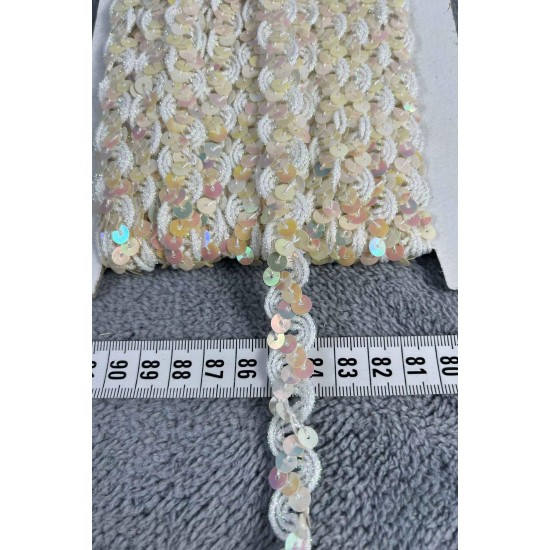 Toby Dekoratif Şerit &ndash; El İşi, Organizasyon ve S&uuml;sleme İ&ccedil;in 1,5 cm En 1 Metre-SRT-01-114