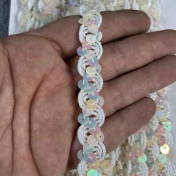 Toby Dekoratif Şerit &ndash; El İşi, Organizasyon ve S&uuml;sleme İ&ccedil;in 1,5 cm En 1 Metre-SRT-01-114