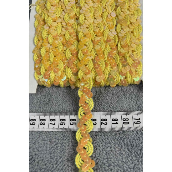 Oliver Dekoratif Şerit &ndash; El İşi, Organizasyon ve S&uuml;sleme İ&ccedil;in 1,5 cm En 1 Metre-SRT-01-116