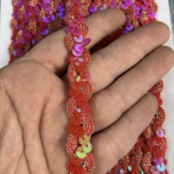 Leo Dekoratif Şerit &ndash; El İşi, Organizasyon ve S&uuml;sleme İ&ccedil;in 1,5 cm En 1 Metre-SRT-01-117