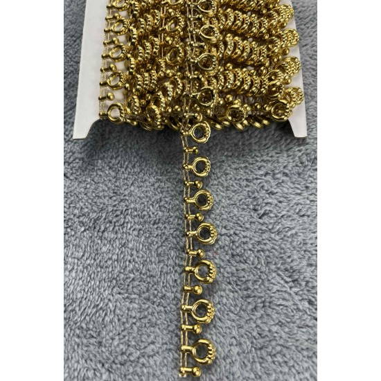 Chloe Dekoratif Şerit &ndash; El İşi, Organizasyon ve S&uuml;sleme İ&ccedil;in 1,5 cm En 1 Metre-SRT-01-118