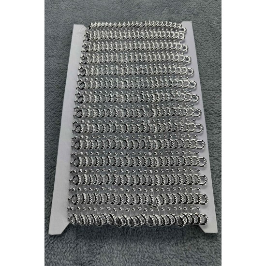 Zoey Dekoratif Şerit &ndash; El İşi, Organizasyon ve S&uuml;sleme İ&ccedil;in 1,5 cm En 1 Metre-SRT-01-119