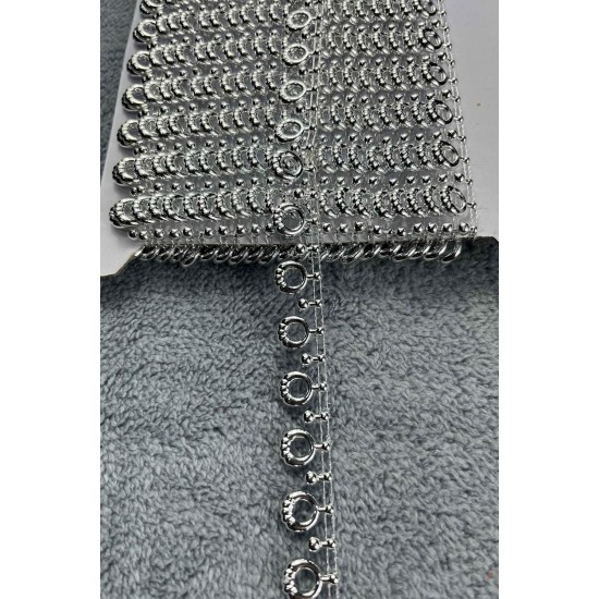 Zoey Dekoratif Şerit &ndash; El İşi, Organizasyon ve S&uuml;sleme İ&ccedil;in 1,5 cm En 1 Metre-SRT-01-119