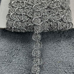 Sadie Dekoratif Şerit &ndash; El İşi, Organizasyon ve S&uuml;sleme İ&ccedil;in 1,5 cm En 1 Metre-SRT-01-120