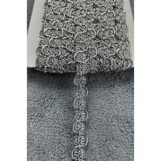 Sadie Dekoratif Şerit &ndash; El İşi, Organizasyon ve S&uuml;sleme İ&ccedil;in 1,5 cm En 1 Metre-SRT-01-120