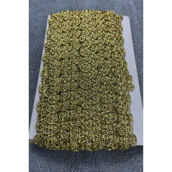 Maggie Dekoratif Şerit &ndash; El İşi, Organizasyon ve S&uuml;sleme İ&ccedil;in 1,5 cm En 1 Metre-SRT-01-121