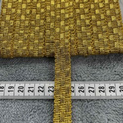 Sophie Dekoratif Şerit &ndash; El İşi, Organizasyon ve S&uuml;sleme İ&ccedil;in 1,5 cm En 1 Metre-SRT-01-122