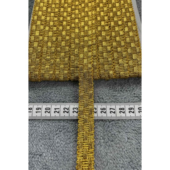 Sophie Dekoratif Şerit &ndash; El İşi, Organizasyon ve S&uuml;sleme İ&ccedil;in 1,5 cm En 1 Metre-SRT-01-122