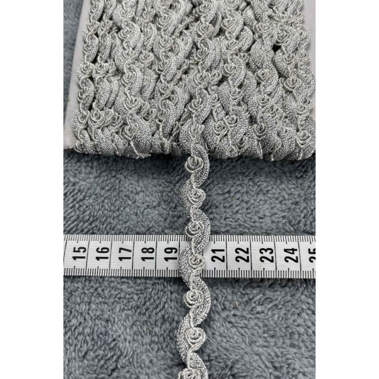 Roxy Dekoratif Şerit &ndash; El İşi, Organizasyon ve S&uuml;sleme İ&ccedil;in 1,5 cm En 1 Metre-SRT-01-123