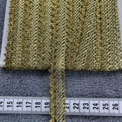 Ruby Dekoratif Şerit &ndash; El İşi, Organizasyon ve S&uuml;sleme İ&ccedil;in 1,5 cm En 1 Metre-SRT-01-124