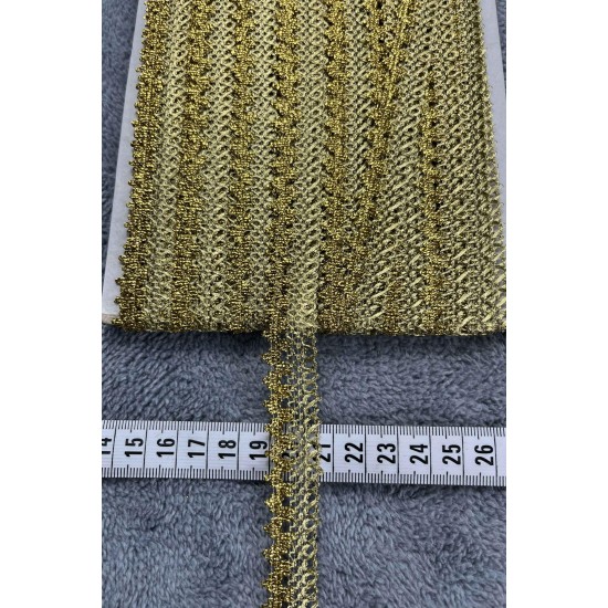 Ruby Dekoratif Şerit &ndash; El İşi, Organizasyon ve S&uuml;sleme İ&ccedil;in 1,5 cm En 1 Metre-SRT-01-124