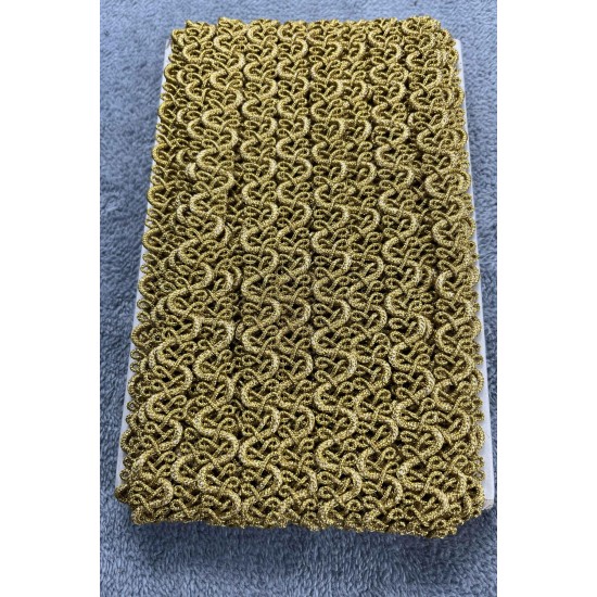 Lily Dekoratif Şerit &ndash; El İşi, Organizasyon ve S&uuml;sleme İ&ccedil;in 1,5 cm En 1 Metre-SRT-01-127