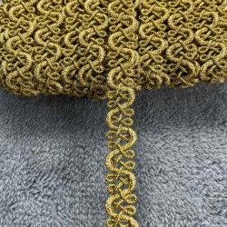 Lily Dekoratif Şerit &ndash; El İşi, Organizasyon ve S&uuml;sleme İ&ccedil;in 1,5 cm En 1 Metre-SRT-01-127