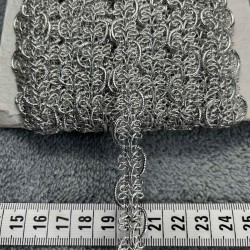 Gracie Dekoratif Şerit &ndash; El İşi, Organizasyon ve S&uuml;sleme İ&ccedil;in 1,5 cm En 1 Metre-SRT-01-128