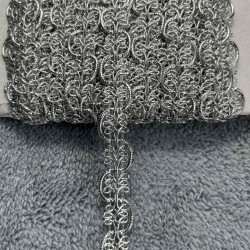 Gracie Dekoratif Şerit &ndash; El İşi, Organizasyon ve S&uuml;sleme İ&ccedil;in 1,5 cm En 1 Metre-SRT-01-128