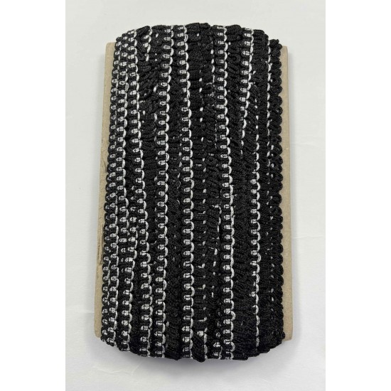 Coco Dekoratif Şerit &ndash; El İşi, Organizasyon ve S&uuml;sleme İ&ccedil;in 1,5 cm En 1 Metre-SRT-01-131