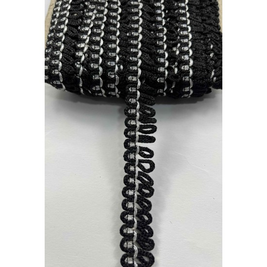 Coco Dekoratif Şerit &ndash; El İşi, Organizasyon ve S&uuml;sleme İ&ccedil;in 1,5 cm En 1 Metre-SRT-01-131