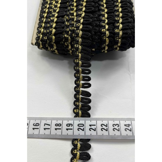 Oscar Dekoratif Şerit &ndash; El İşi, Organizasyon ve S&uuml;sleme İ&ccedil;in 1,5 cm En 1 Metre-SRT-01-132