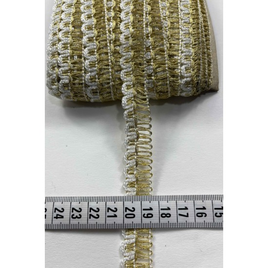 Murphy Dekoratif Şerit &ndash; El İşi, Organizasyon ve S&uuml;sleme İ&ccedil;in 1,5 cm En 1 Metre-SRT-01-134