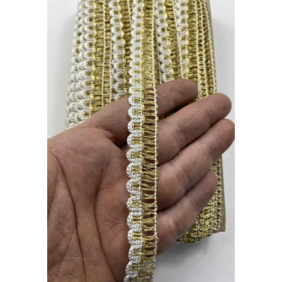 Murphy Dekoratif Şerit &ndash; El İşi, Organizasyon ve S&uuml;sleme İ&ccedil;in 1,5 cm En 1 Metre-SRT-01-134