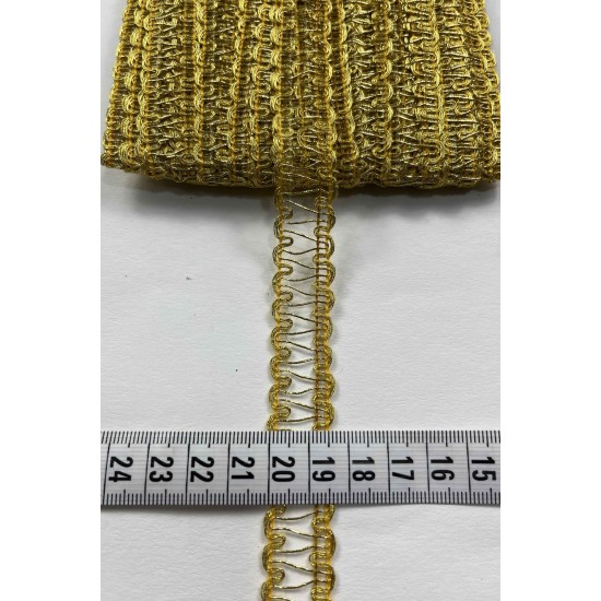 Buster Dekoratif Şerit &ndash; El İşi, Organizasyon ve S&uuml;sleme İ&ccedil;in 1,5 cm En 1 Metre-SRT-01-136