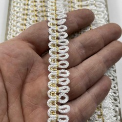 Winston Dekoratif Şerit &ndash; El İşi, Organizasyon ve S&uuml;sleme İ&ccedil;in 1,5 cm En 1 Metre-SRT-01-141