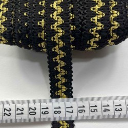 Zeus Dekoratif Şerit &ndash; El İşi, Organizasyon ve S&uuml;sleme İ&ccedil;in 1,5 cm En 1 Metre-SRT-01-142