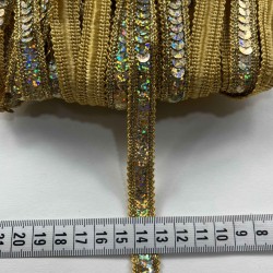 Oreo Dekoratif Şerit &ndash; El İşi, Organizasyon ve S&uuml;sleme İ&ccedil;in 1,5 cm En 1 Metre-SRT-01-145