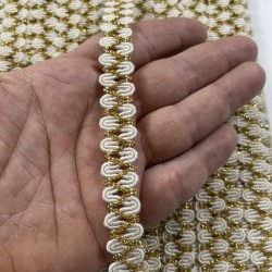 Lucky Dekoratif Şerit &ndash; El İşi, Organizasyon ve S&uuml;sleme İ&ccedil;in 1,5 cm En 1 Metre-SRT-01-147