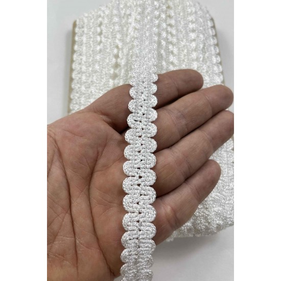 Scout Dekoratif Şerit &ndash; El İşi, Organizasyon ve S&uuml;sleme İ&ccedil;in 1,5 cm En 1 Metre-SRT-01-148