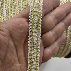 Riley Dekoratif Şerit &ndash; El İşi, Organizasyon ve S&uuml;sleme İ&ccedil;in 1,5 cm En 1 Metre-SRT-01-149