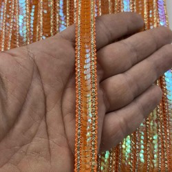 Harley Dekoratif Şerit &ndash; El İşi, Organizasyon ve S&uuml;sleme İ&ccedil;in 1,5 cm En 1 Metre-SRT-01-150