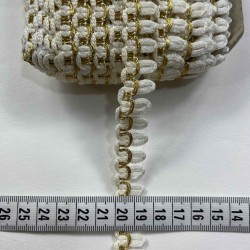 Boomer Dekoratif Şerit &ndash; El İşi, Organizasyon ve S&uuml;sleme İ&ccedil;in 1,5 cm En 1 Metre-SRT-01-157