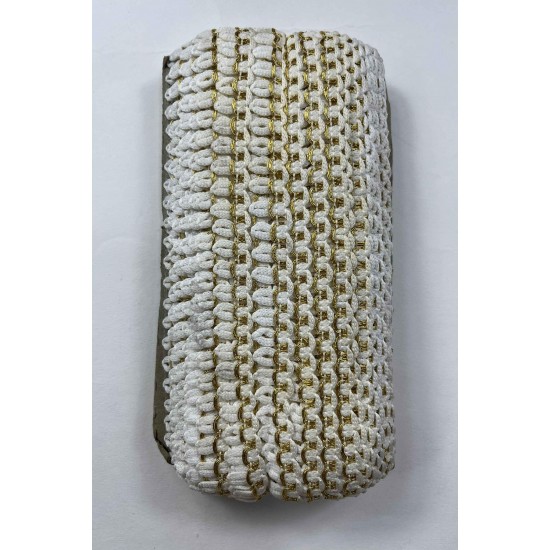 Boomer Dekoratif Şerit &ndash; El İşi, Organizasyon ve S&uuml;sleme İ&ccedil;in 1,5 cm En 1 Metre-SRT-01-157