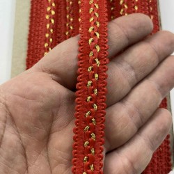 Diesel Dekoratif Şerit &ndash; El İşi, Organizasyon ve S&uuml;sleme İ&ccedil;in 1,5 cm En 1 Metre-SRT-01-158